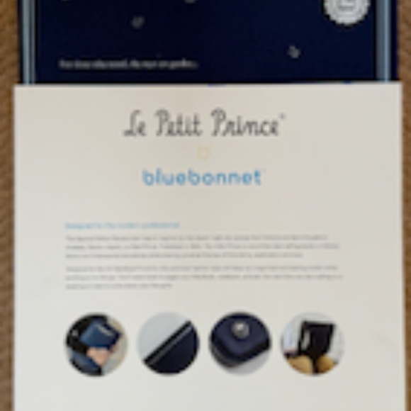 Bluebonnet Special Edition Executive 13" Le Petit Prince  Leather MacBook Sleeve - Picture 3 of 14